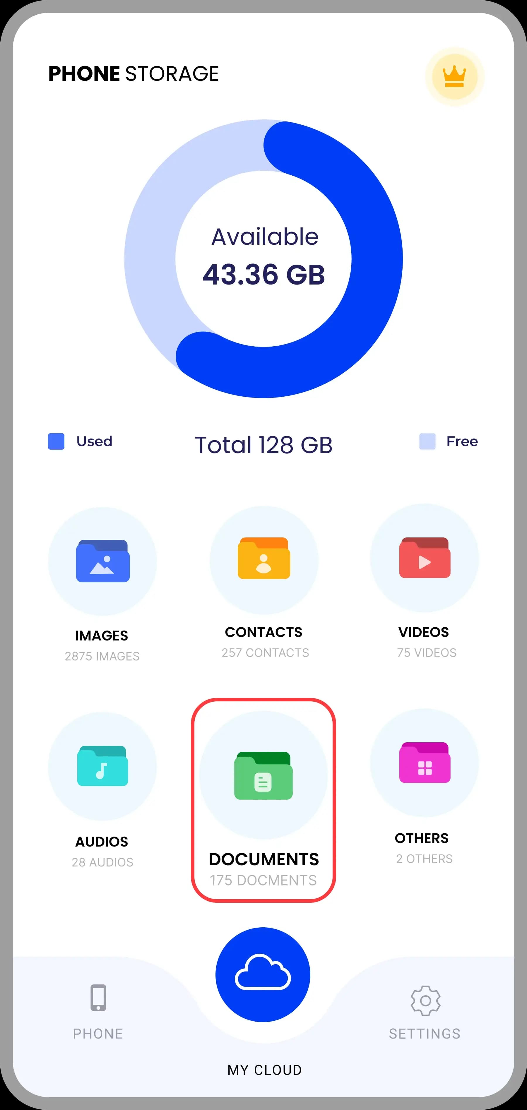 Restore Documents