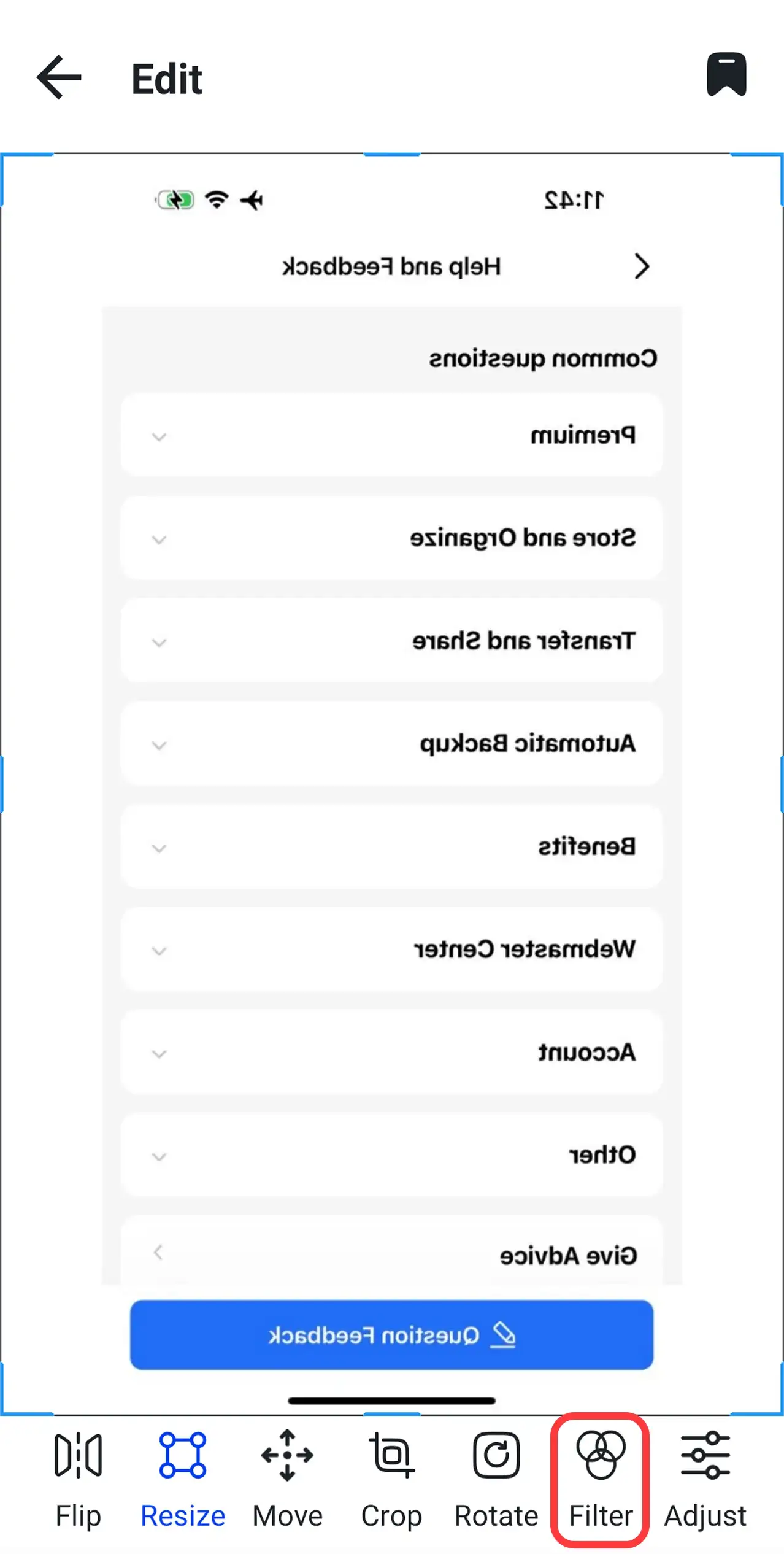 Upload UI Screenshot